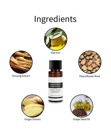 Hair Growth Essence Oil for Men & Women - 20ml Thickening Tonic | Anti Hair Loss & Growth Accelerator - Buy Online on GoSupps.com