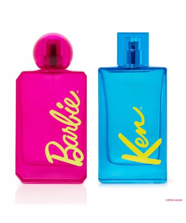 Barbie Perfume and Ken Men's Fragrance Gift Set 3.4 FL OZ each