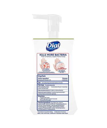 Dial Complete Antibacterial Foaming Hand Wash - Fresh Pear - 7.5 Ounce | Shop Internationally for Clean Hands & Fresh Scent - Buy Online on GoSupps.com