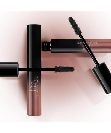 GA-DE Extremity Full Volume Mascara - Lift and Definition - Enriched with Ceramide A2 for Enhanced Lash Volume - 2-in-1 Hybrid Brush - Black - 0.4 oz - Buy Online on GoSupps.com