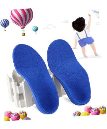 NOLITOY Kids Sports Insoles - Breathable & Shock Absorbing Insoles for Children - Blue Size 3 - Buy Online on GoSupps.com