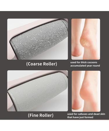 Electric Foot File Rechargeable Electric Feet Callus Remover Tool Foot File Hard Skin Remover Waterproof Feet Hard Skin with 2 Heads 2 Speeds for Home Spa Pedicure - Buy Online on GoSupps.com