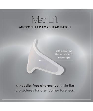 Microfiller Forehead Patch | Hyaluronic & Collagen Anti-Wrinkle Patches for Smoother Skin | Overnight Lines Treatment for Men & Women - Buy Online on GoSupps.com