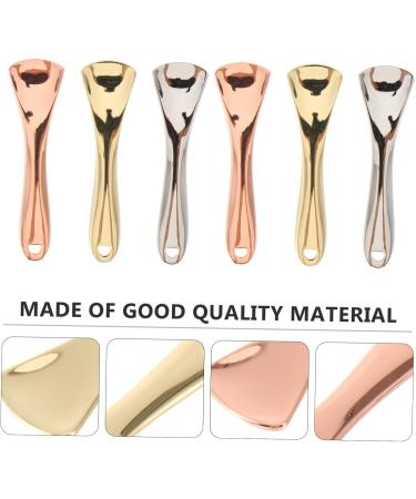 Didiseaon 12 Pi ces Cr me Pour Le Visage Cuill re Cosm tique Bricolage Outils Masque Facial Cuill re Maquillage En M tal Cuill re Cr me Pour Les Yeux Spatule Cuill re - Buy Online on GoSupps.com