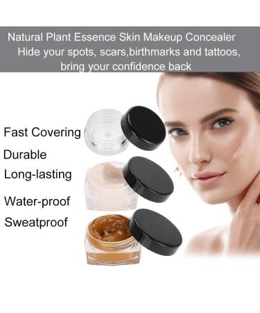 Professional Waterproof Tattoo Concealer for Vitiligo, Birthmarks, and Scars - Skin Camouflage Cream - Buy Online on GoSupps.com