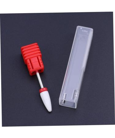 FRCOLOR Nails Drill Bits Electrical Tools Electric Tool Power Tools Nail Tools Manicure Tools Nail Accessories Manicure Drill Bits Nail Drill Bits Nail Grinding Head Ceramics Set medium Red - Buy Online on GoSupps.com