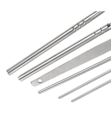 VOCOSTE 6Pcs Stainless Steel Ear Cleansing Tool Set with Titanium Case - Buy Online on GoSupps.com