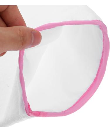 FOMIYES Lot De 2 Paquet De Soin Pieds En Coton Cir pais Blanc Avec Bord Rose Protection Thermique R utilisable Pour Spa P dicure Institut Beaut Et Usage Maison - Buy Online on GoSupps.com