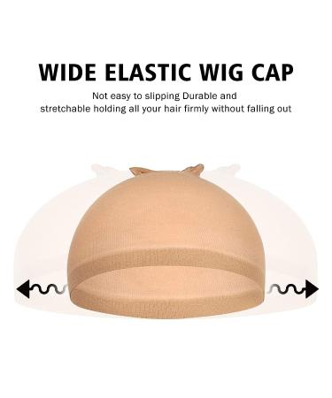 9 PCS Wig Kit for Lace Front Wigs  Hair Wax Stick Lace Melting Elastic Band for Wigs  Wig Grip Bands Wig Caps No Slip for Wigs Tan  Edge Control Wax Edge Brush Hair Comb for Wig Nature Hair (Beige) wig kit-beige-9pcs - Buy Online on GoSupps.com