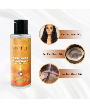 Glue Residue Remover Shampoo 118ML - Shine Leave-in Conditioner for Lace Wigs & Extensions | Powerful Removal for Synthetic & Natural Hair - Buy Online on GoSupps.com