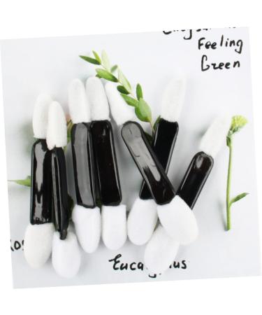 Beavorty EyeShadow Sponge Applicator 50pcs Cosmetology Kit Ladies Suits Oval Makeup Eyeshadow Brush Kit Suite Mix Fixer Travel M White - Buy Online on GoSupps.com