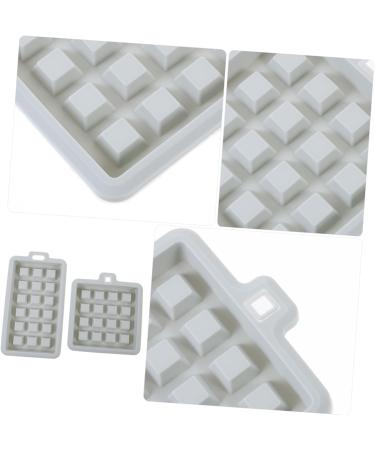 UKCOCO 2 Pcs Silicone Cookie Mold Square Pancake Tray Silicone Baking Waffle Mold Baking Tools Household - Buy Online on GoSupps.com