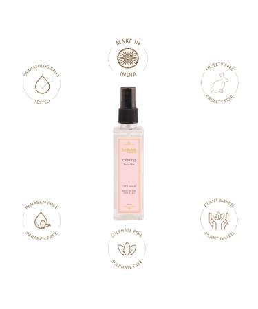 Ancient Ayurveda Calming Rose Water Facial Mist - 100% Natural - 3.4 fl oz | International Shipping Available - Buy Online on GoSupps.com