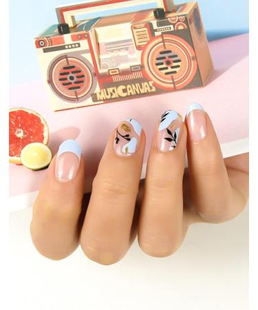 Kalolary 20PCS Nail Gel Polish Strips - Self-Adhesive Full Wraps Stickers with Nail File - UV/LED Lamp Required (NJTZ-19) - Buy Online on GoSupps.com