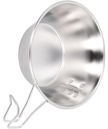 Plplaaoo Stainless Steel 304 Camping Bush Pot | Versatile Camping Cup & Bowl | Easy Clean Dishwasher Safe | Ideal for Hiking & Outdoor Adventures - Buy Online on GoSupps.com