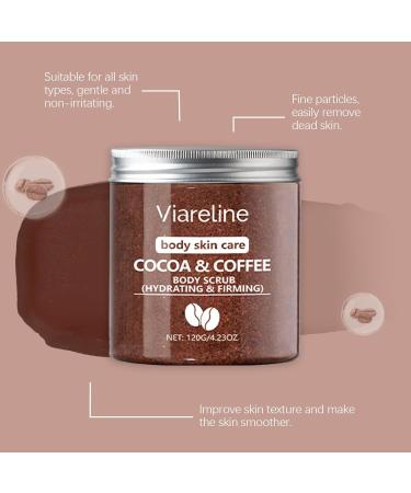 1 Pcs Coffee-Scented Sea Salt Body Scrub - a Gentle Exfoliating Scrub That Cleanses Smooths and Moisturises The Skin. - Buy Online on GoSupps.com