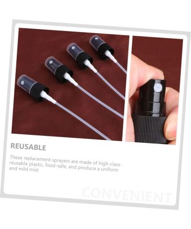VALICLUD 200 Pcs Perfume Bottle Nozzle Pumps - Refillable Spray Bottle Replacement Tops for Cosmetics - Multi-Color Pack 14x2x2cm Black & More - Buy Online on GoSupps.com