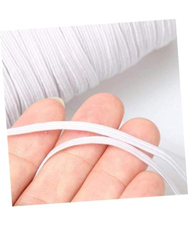 Magiclulu 3st Elastic Rope for Masks - High-Quality Rubber Bands for Sewing & Mask Replacement Straps - 7312x0.3cm - Durable White Rubber Bands - Perfect for DIY Mask Repairs & Crafting - Buy Online on GoSupps.com