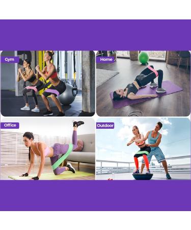 Premium Resistance Bands Set for Yoga & Fitness Elastic Stretch Workout Equipment for Men & Women - Buy Online on GoSupps.com