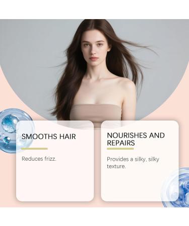 Hair Cream 100 g Frizz Control Hair Care Conditioner for Long Lasting Moisture Smoothing Light Grip Nourishing Curl Strengthening Smooth Shine Enhances Natural Texture Makes the - Buy Online on GoSupps.com