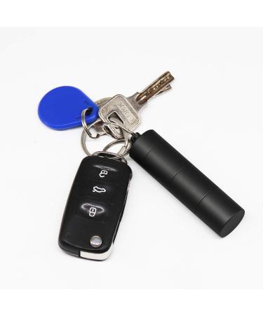 EFFIET Portable Keychain Pill Holder Case 3 Compartments Metal Pocket Emergency Pill Container Dispenser Box - Mixed Color- 3 Packs - Buy Online on GoSupps.com