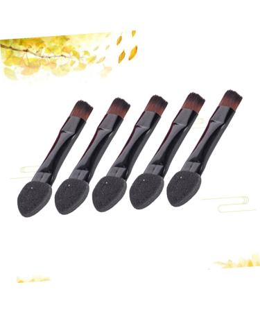 OHPHCALL 50pcs Eyebrow Brush Black Suit Makeup Eye Shadow Applicator Eye Shadow Brush Cosmetic Brush Mix Miss - Buy Online on GoSupps.com