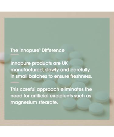 INNOPURE High Strength Biotin Tablets 12000mcg (365 Tablets) - Vegan Society Certified - UK Made 1-Year Supply - Buy Online on GoSupps.com