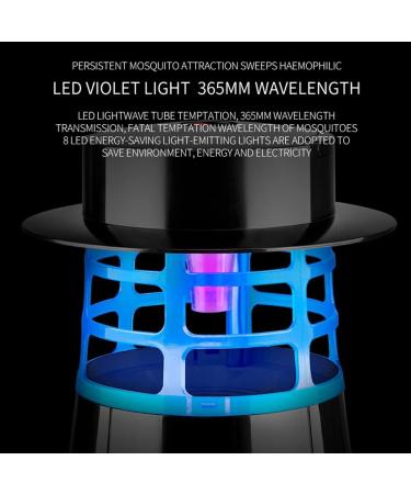 SEFAX Portable Mosquito Killer Lamp Home Mosquito Killer Mosquito Attractant Trap USB Rechargeable Fly Killer for Indoor Outdoor (Color : White) - Buy Online on GoSupps.com