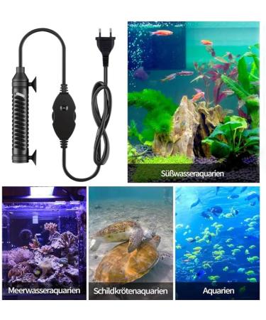 Gerui Aquarium Heating 35W/50W with Temperature Control | Safe Heating Rod for 1L-20L Fish Tanks - Buy Online on GoSupps.com