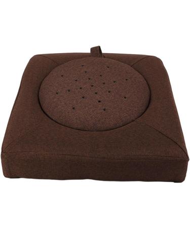 Moxibustion Cushion Set - Linen Sponge Filling Smoke Protection Easy to Clean - Brown Belly Shockers for Home Use - Buy Online on GoSupps.com