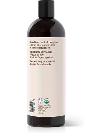 Plant Therapy Organic Fractionated Coconut Oil 16 oz - 100% Pure, USDA Certified Organic Natural Moisturizer for Skin, Hair, Body - Liquid Carrier Oil for Massage & Aromatherapy - Buy Online on GoSupps.com