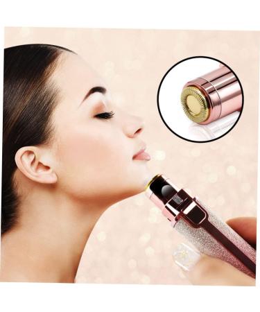minkissy Face Hair Removal Device Electric Razor Facial Trimmer Lipstick For Women Electric Body Hair Remover Face Razors For Women Eyebrow Shaper - Buy Online on GoSupps.com