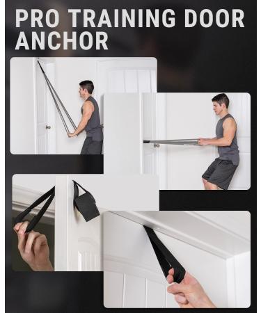HAPBEAR Pull Up Assistance Bands Set of 5 - Heavy Duty Resistance Bands for Strength Training & Powerlifting - Buy Online on GoSupps.com