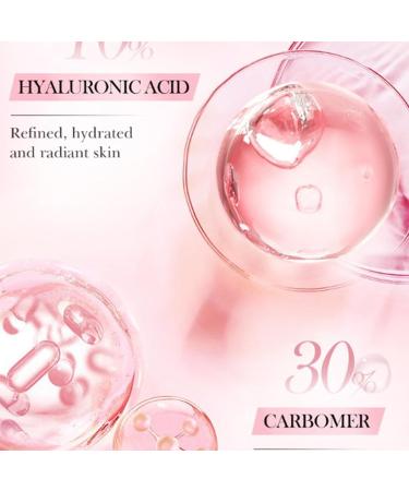 ACSUSS Non Greasy Brightening Facial Essence 30ml Hydrating Serum Lightweight Moisturizer for Women Pink One Size One Size Pink - Buy Online on GoSupps.com