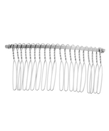 Ipetboom 20 Side Hair Combs Hair Claw Clips for Women Bridal Comb for Veil Headwear for Women Metal Hair Metal Wire Hair Clip Comb Hair Accessories French Side Comb Miss Headband Wedding
