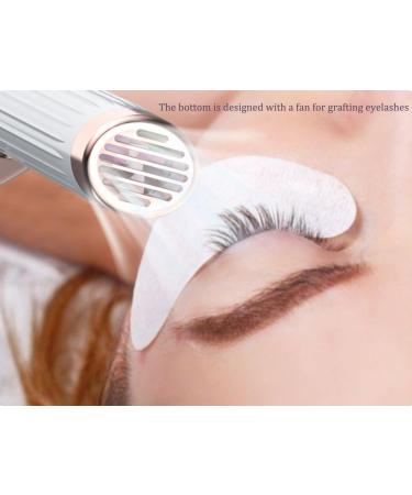 Heated Eyelash Curler Professional- 2 in 1 Eyelashes Fan Dryer Portable Lash Curler Naturally Curled Lashes Fast Heating Up Rechargeable Long-Lasting Eyelash Curlers - Buy Online on GoSupps.com