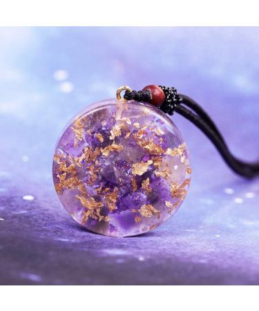 Orgonite Pendant Orgone Spiritual Healing Energy Necklace Crysta Jewelry Reiki Chakra Stones Necklace For Women - Buy Online on GoSupps.com