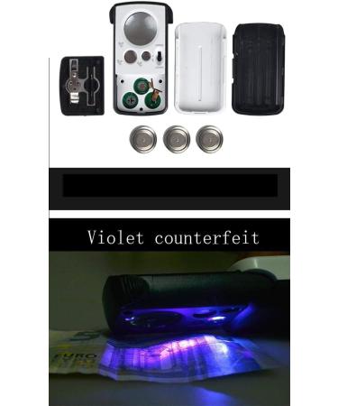 Magnifying Glasses Vision aids Handheld Magnifying Glass LED Light 30/60 / 90x Magnification Best Size Lighting Reading for Books Newspapers Maps Coins Jewelry Hobbies and Crafts Stationery Of - Buy Online on GoSupps.com