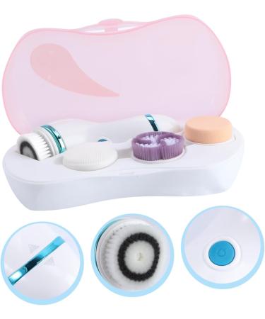 Beavorty Electric Silicone Facial Face Brush Deep Cleansing Electric Facial Cleansing Brush Inductor Face Washing Cleaner Makeup Brush Electric Multi Functional Cleaning Brush 6a - Buy Online on GoSupps.com