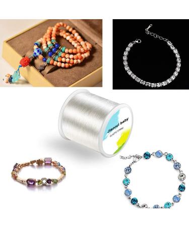 320 FT Transparent Elastic Jewelry Cord for DIY Bracelet Making - Buy Online on GoSupps.com