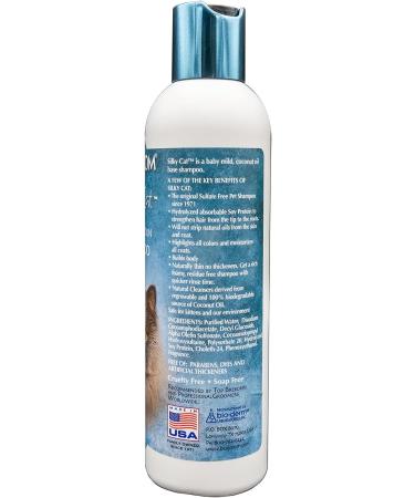 Organic Groom Protein Lanolin Shampoo - Tearless Cat Shampoo 236ml | Cleans Maintains & Prevents Dryness - No Parabens or Artificial Agents - Buy Online on GoSupps.com