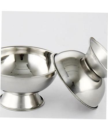 Magiclulu Men's Shaving Shells - Stainless Steel Foam Shaving Cup with Lid | Rustproof Shaving Cream Holder for Men - Buy Online on GoSupps.com