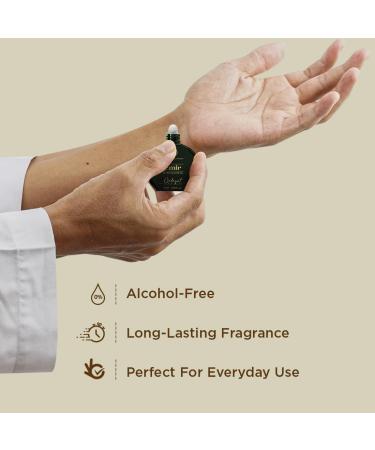 The Man Company 100% Alcohol-Free Attar Perfume for Men Qayadat Emir Collection | Premium Long Lasting Fragrance | 35% Highly Concentrated Perfume Oil - Buy Online on GoSupps.com