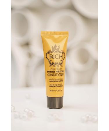 RICH Travel in Luxury Gift Set - Intense Moisture Shampoo Conditioner & Argan Oil Elixir for Ultimate Hair Hydration | International Shipping - Buy Online on GoSupps.com