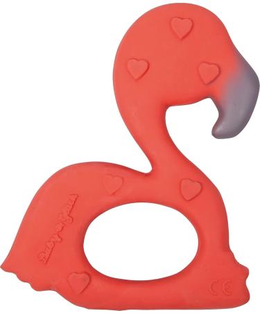 Buy Coppenrath Verlag Teething Ring - Natural Rubber Flamingo Frieda for Babies | International Shipping Available - Buy Online on GoSupps.com