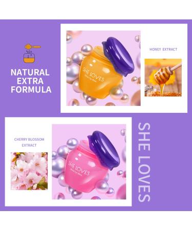 Lip Sleeping Mask | Natural Honey & Sakura Lip Plumper | Moisturizing Serum for Fuller Plumper Lips | Reduce Fine Lines | Day & Night Care - Buy Online on GoSupps.com
