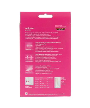 Medi Travel Women s Compression Socks | Size M | Pack of 2 | CCL 1 | White | Ideal for Travel - Buy Online on GoSupps.com