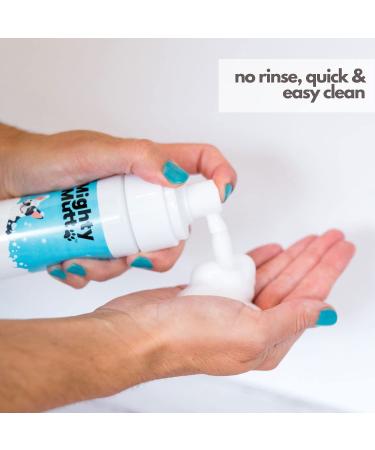 Mighty Mutt Hypoallergenic Waterless Shampoo for Dogs - Dry Foam Anti-Itch Relief | No Rinse Soothing & Deodorizing | Fresh Breeze 8oz - Buy Online on GoSupps.com