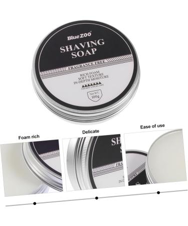 OHPHCALL Beard Shaving Cream Moisturizing Shaving Soap Facial Shaving Soap Unscented Shaving Soap Paste 1 count (Pack of 1) As Shown - Buy Online on GoSupps.com
