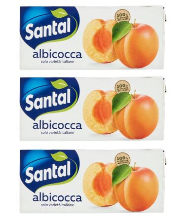 Parmalat Santal Albicocca Set of 3 apricot juice 3 x 200 ml